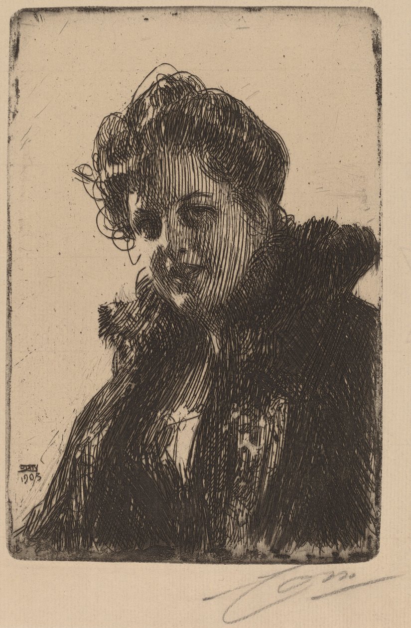 Sra. Granberg de Anders Leonard Zorn