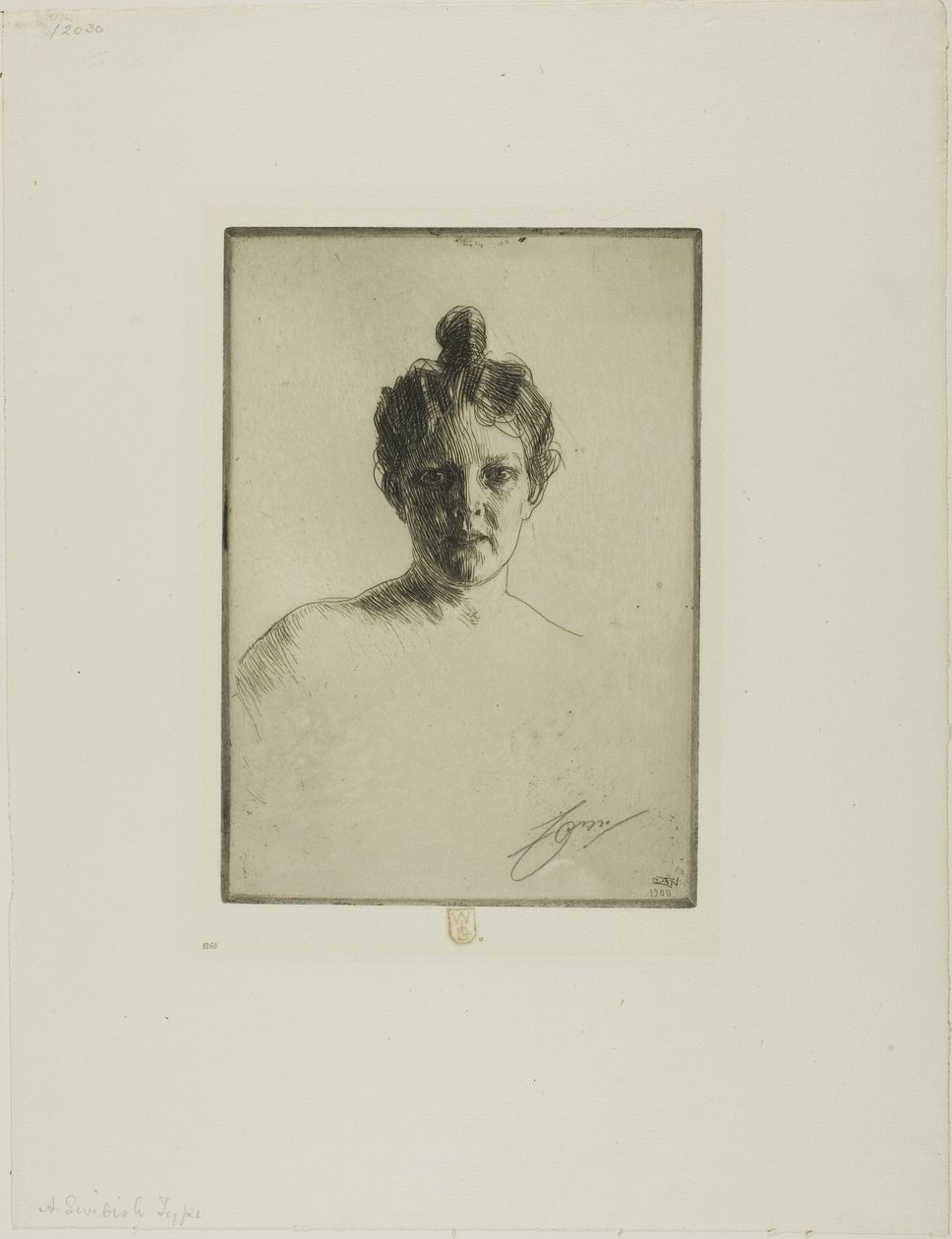 Sra. Runeberg de Anders Leonard Zorn