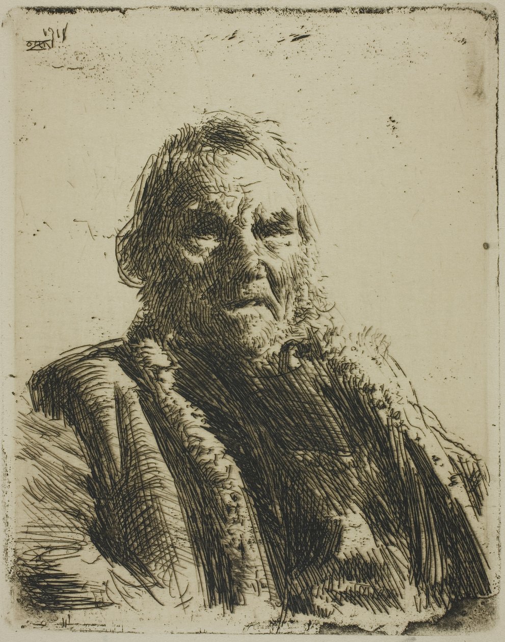 Viejo soldado ("El príncipe") de Anders Leonard Zorn