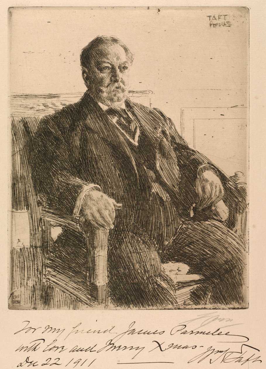 Presidente William Howard Taft de Anders Leonard Zorn