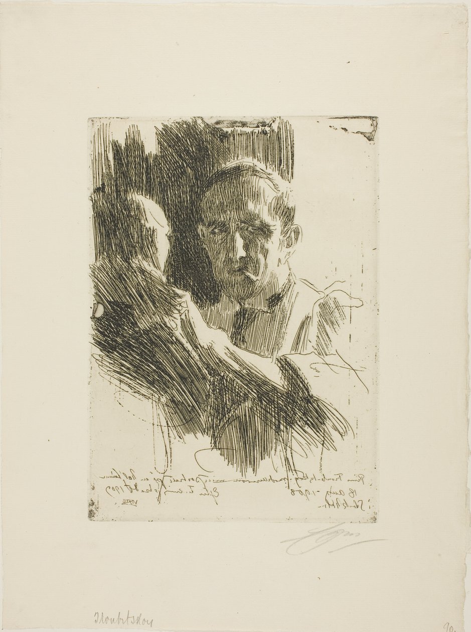 Príncipe Paul Troubetzkoy II (Busto) de Anders Leonard Zorn
