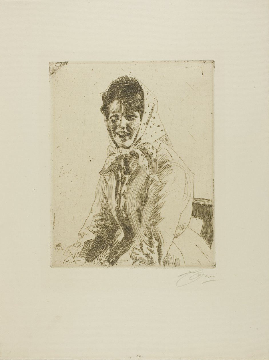 Skerikulla (Una chica Skeri) de Anders Leonard Zorn