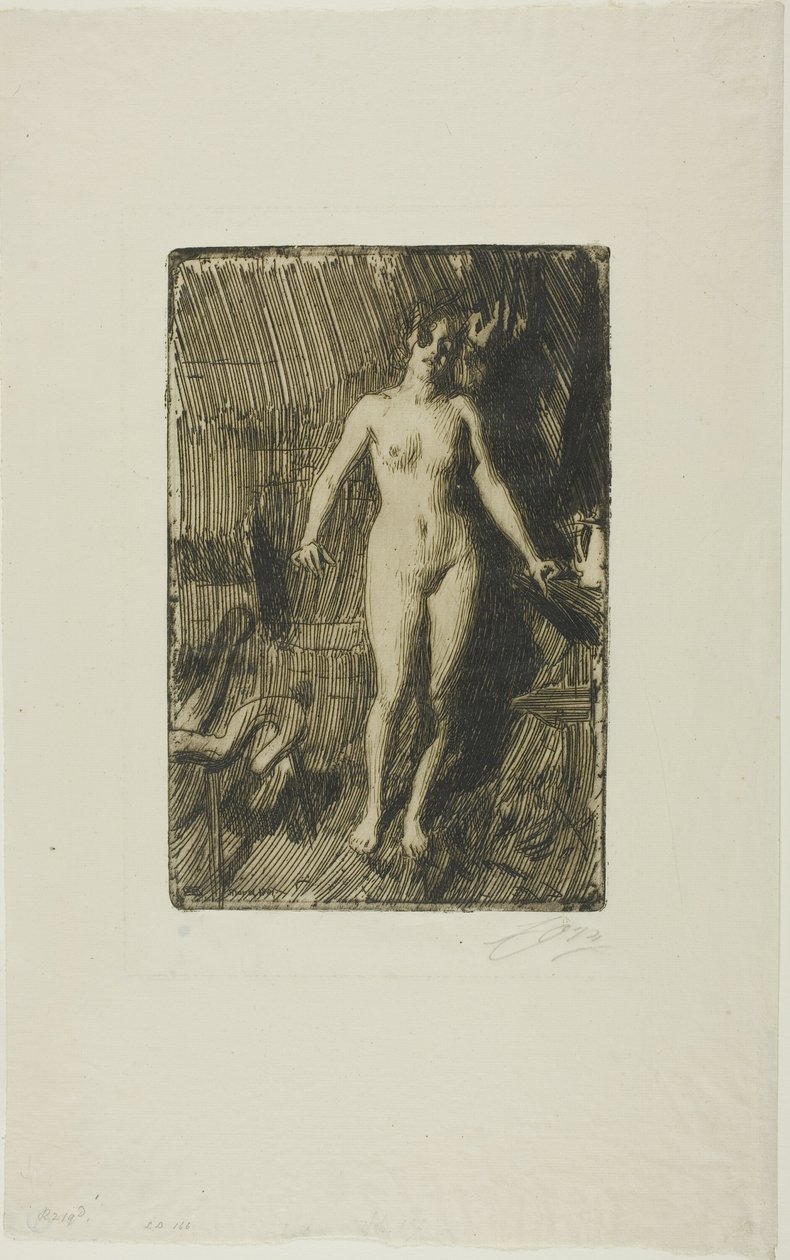 Modelo de pie de Anders Leonard Zorn