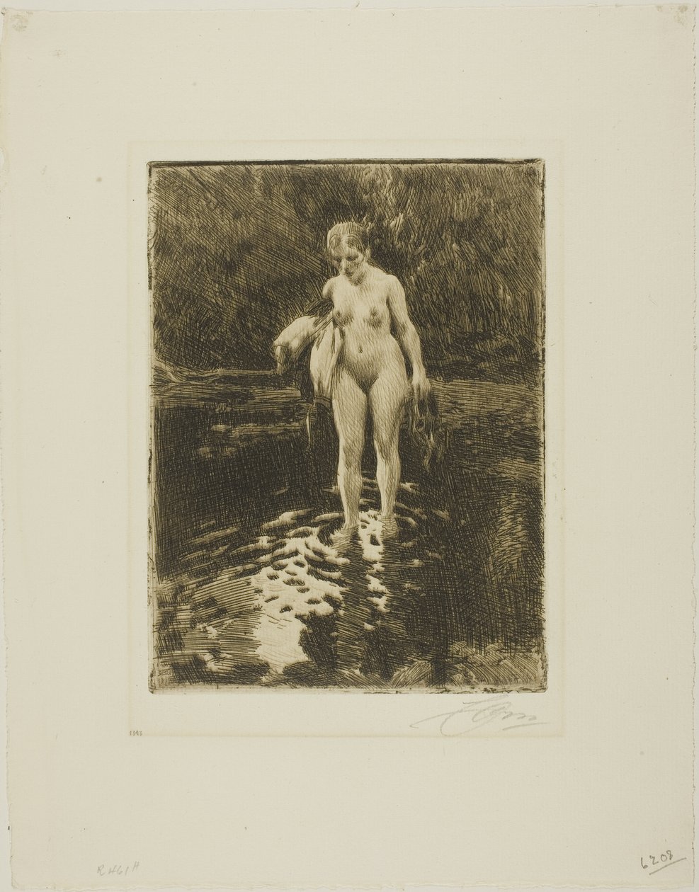 El vado de Anders Leonard Zorn