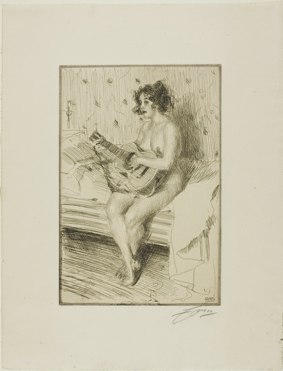 El Guitarrista de Anders Leonard Zorn