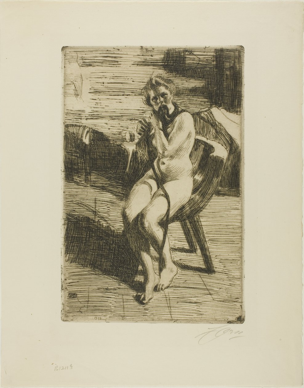 El lazo para el cabello de Anders Leonard Zorn