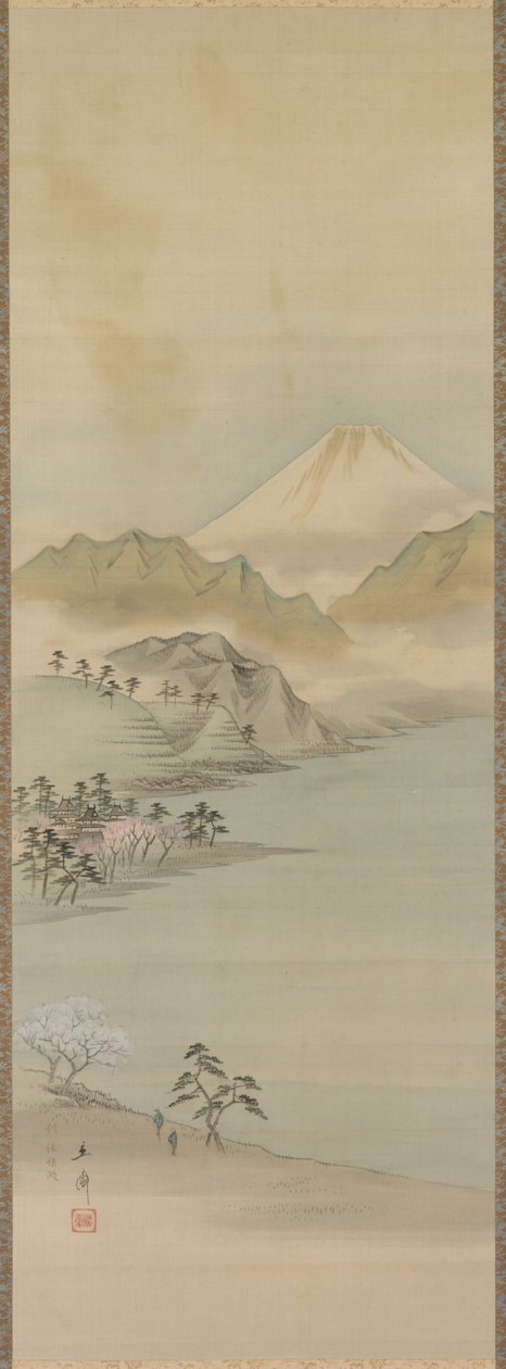 Lago Suwa, siglo XIX de Ando Hiroshige