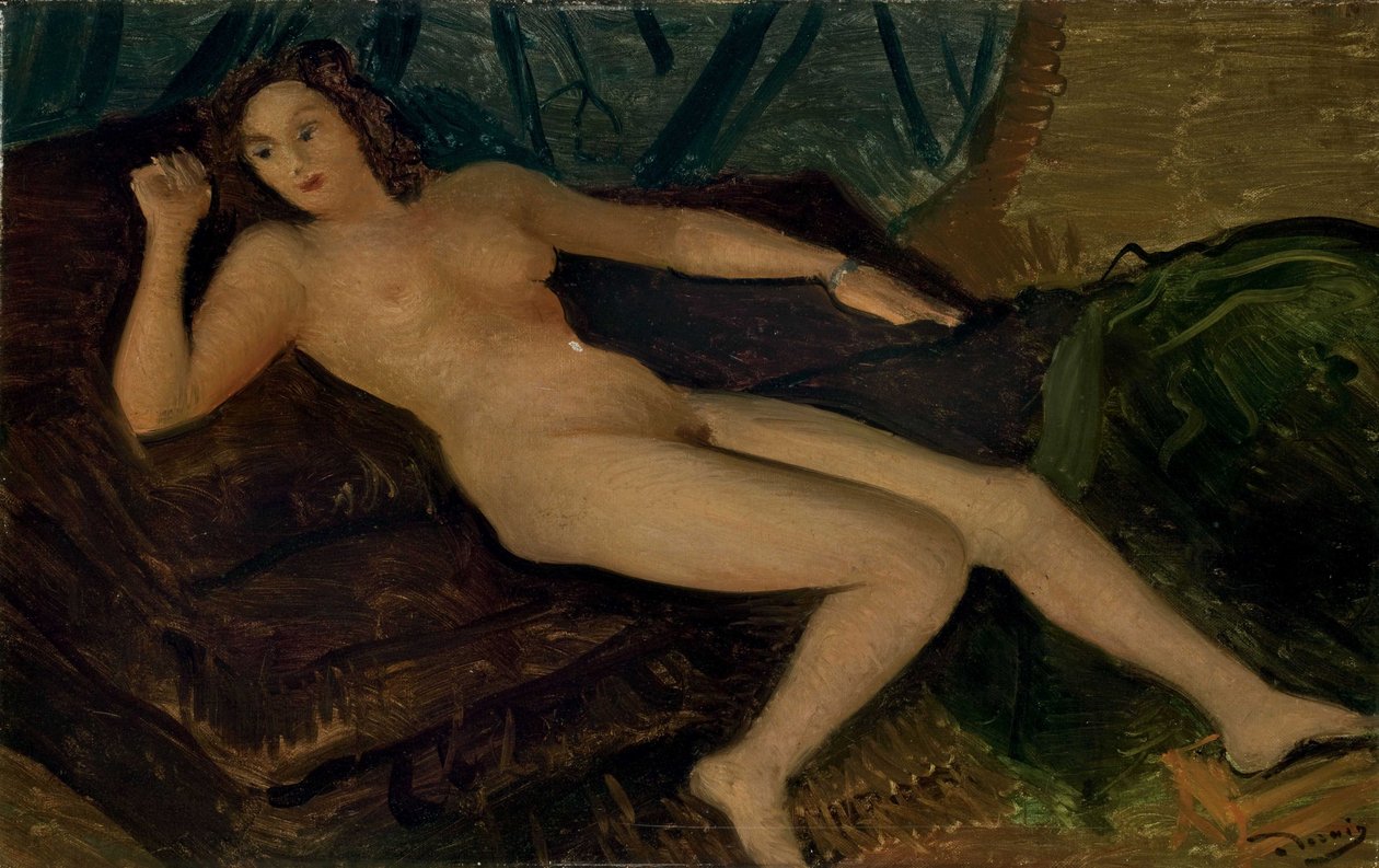 Desnudo recostado de Andre Derain
