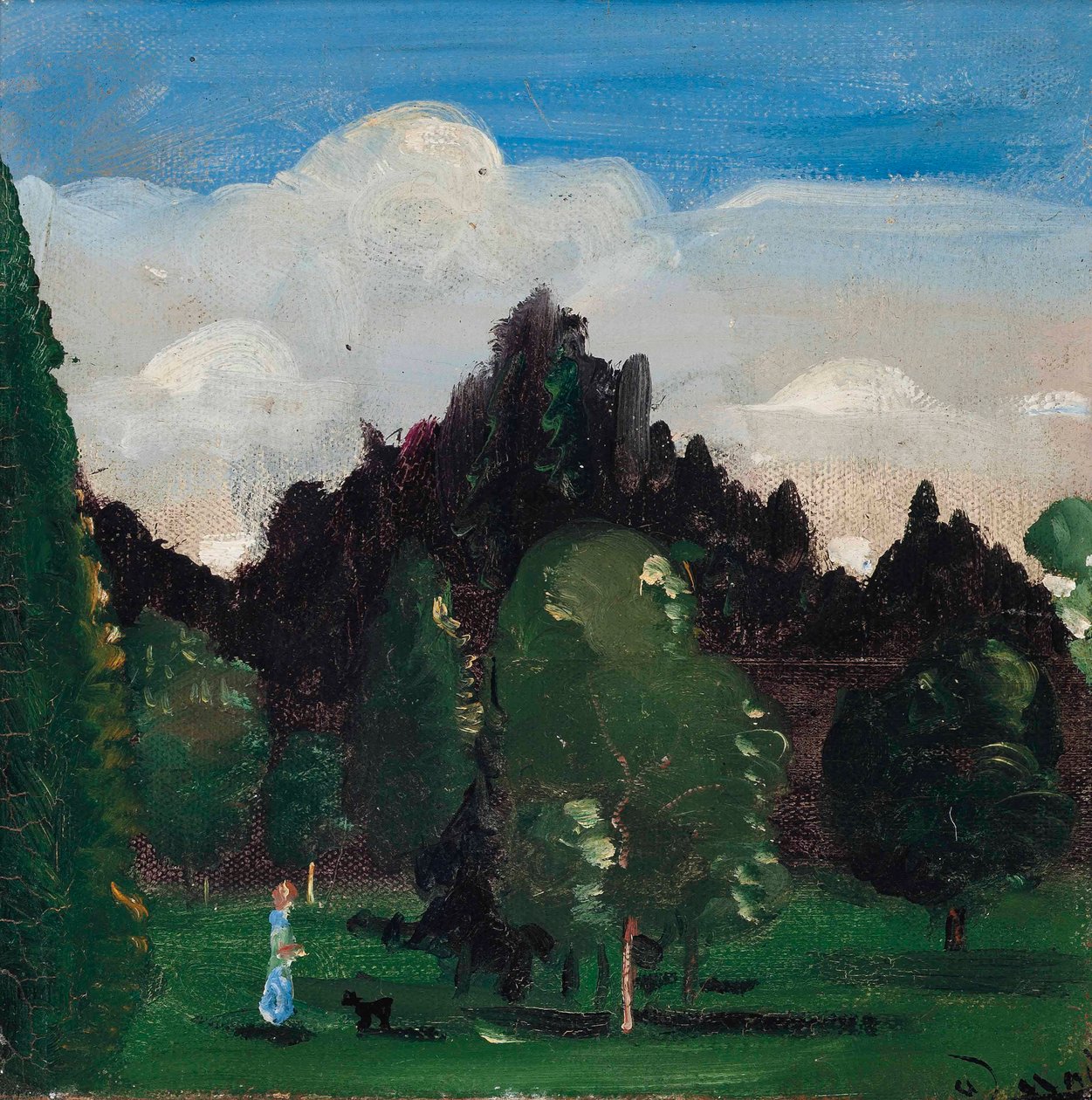 Paisaje de Île-de-France de Andre Derain