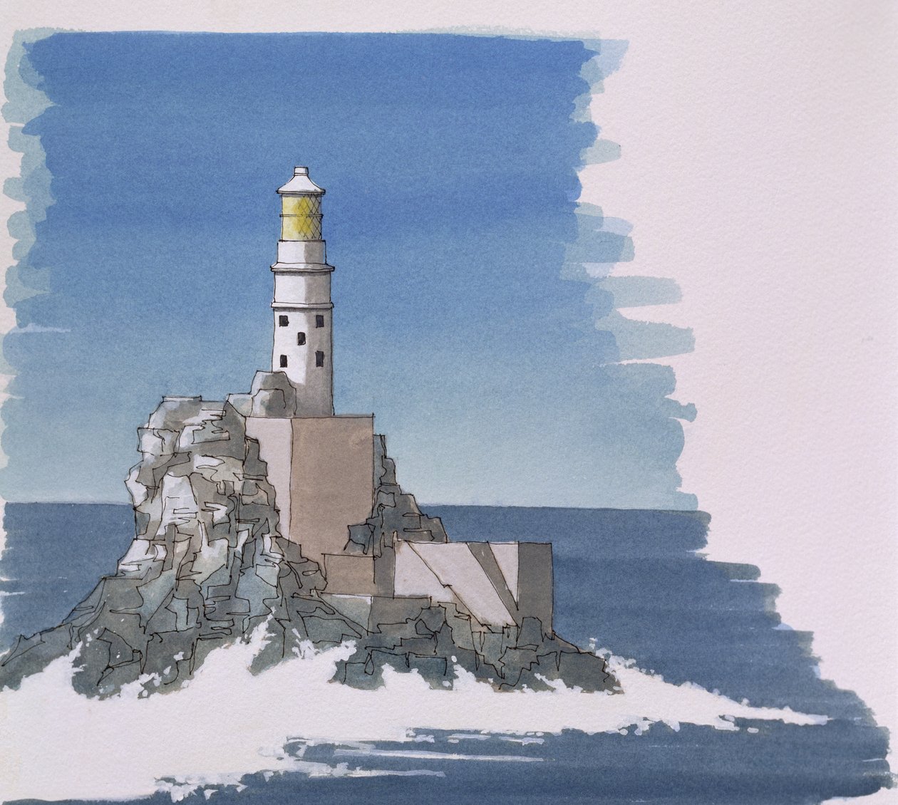 Faro de Fastnet Rock, Irlanda de Andras Kaldor