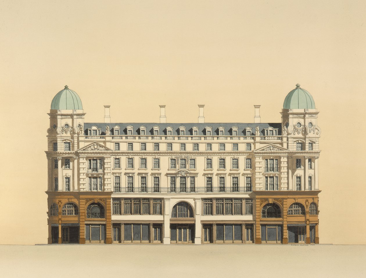 The Linen Hall, Regent Street de Andras Kaldor