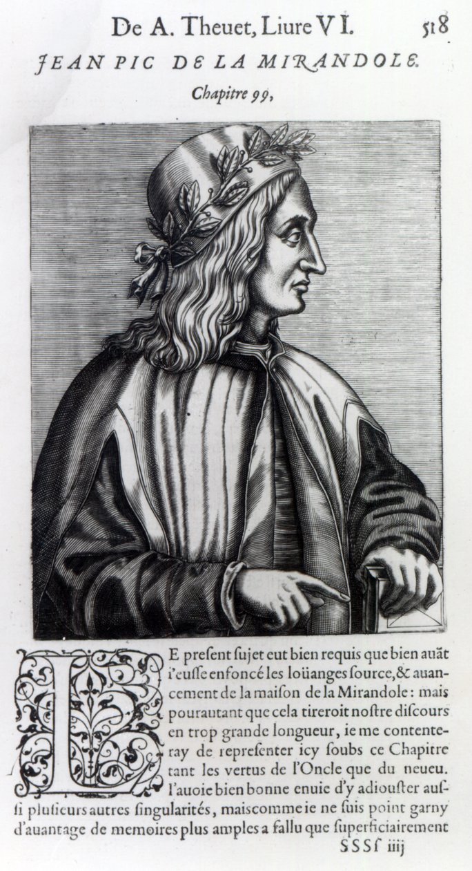 Giovanni Pico della Mirandola, de 