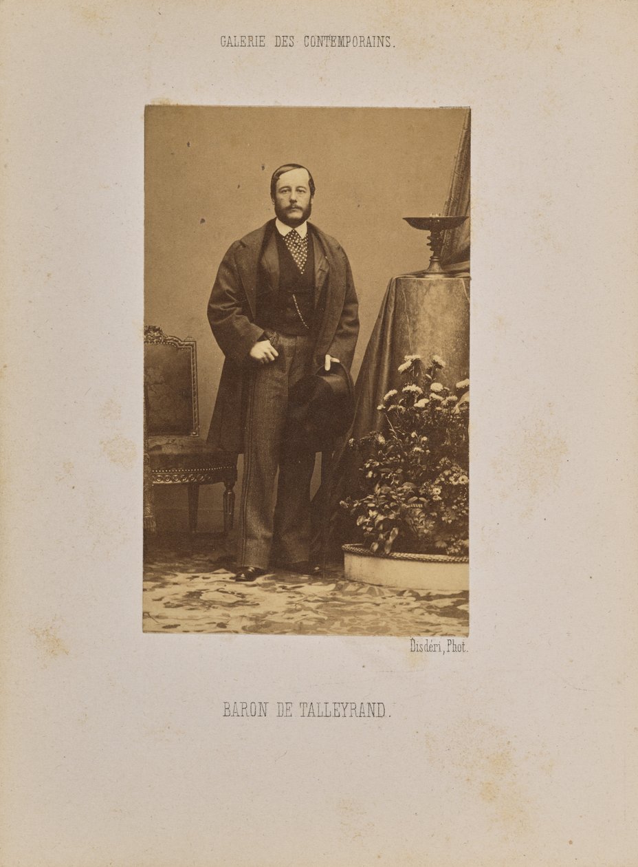 Barón de Talleyrand de Andre Adolphe Eugene Disderi