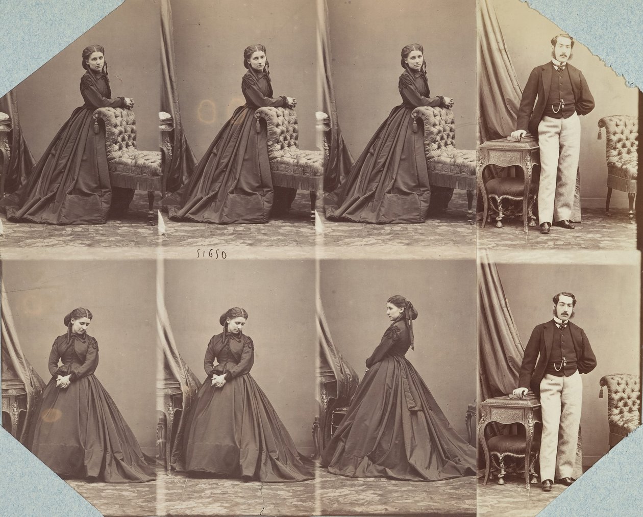 Trajes V, 1863-67 de Andre Adolphe Eugene Disderi