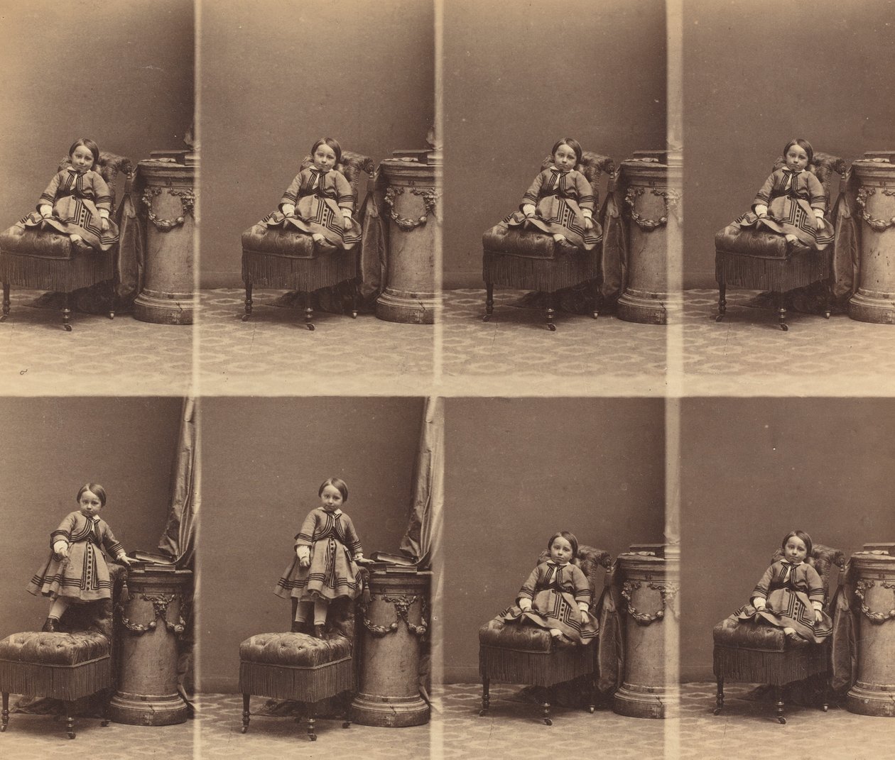 Mademoiselle Trachier, c. 1860 de Andre Adolphe Eugene Disderi
