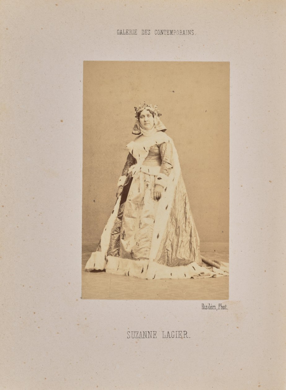Suzanne Lagier de Andre Adolphe Eugene Disderi