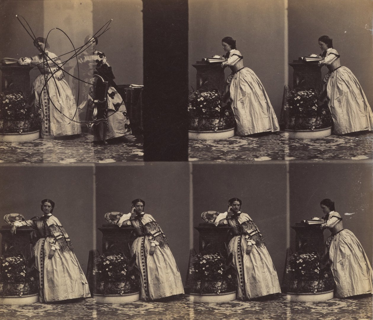 V Queniaus, mayo-junio 1860 de Andre Adolphe Eugene Disderi