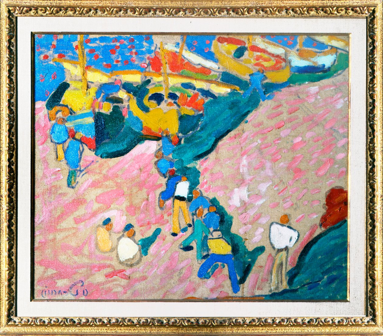 Pescadores en Collioure por André Derain de Andre Derain
