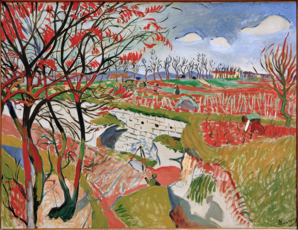 Viñas en primavera de Andre Derain