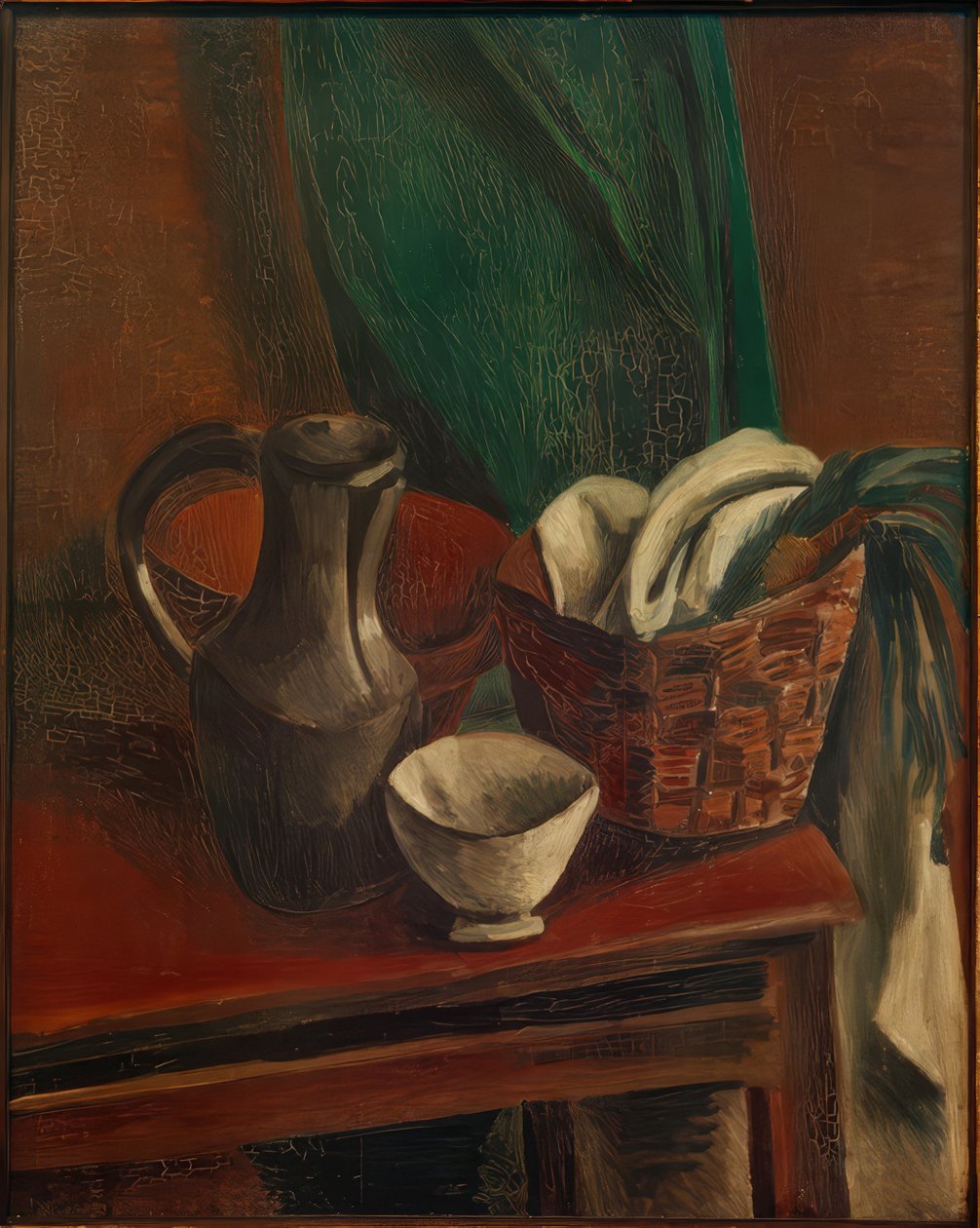 Bodegón con jarra de Andre Derain