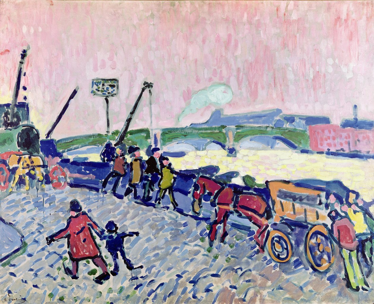 El puente de Chatou de Andre Derain