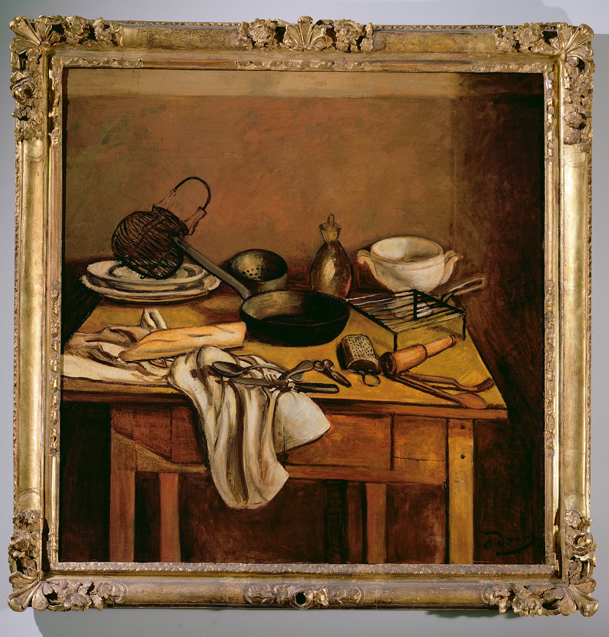 La mesa de la cocina de Andre Derain