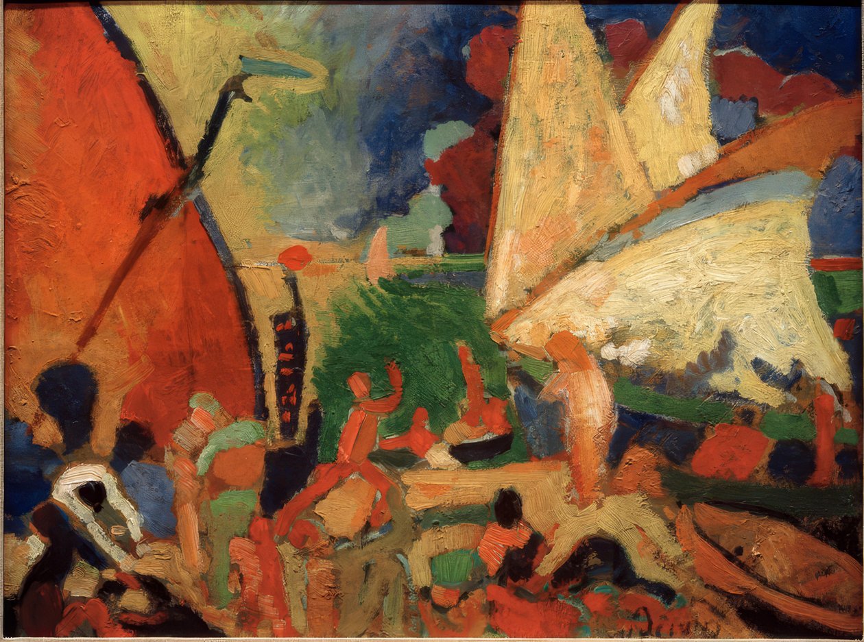 Veleros en Collioure de Andre Derain