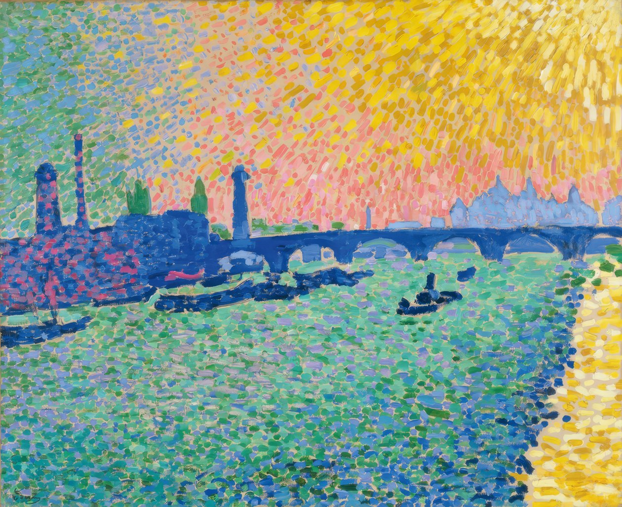 Puente de Waterloo de Andre Derain