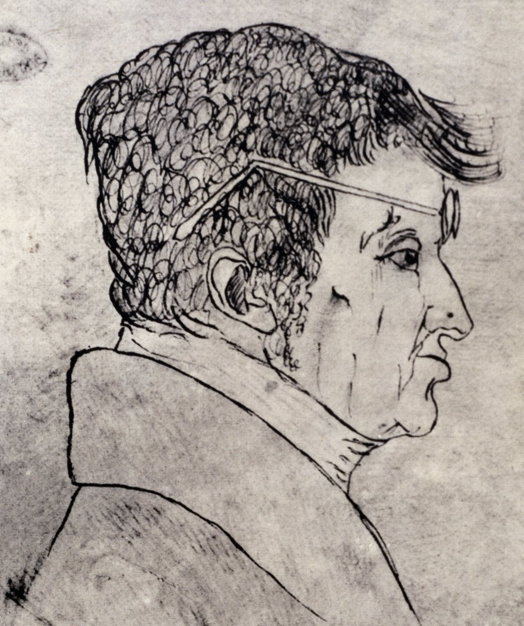 Autorretrato de André-Marie Ampere (Poleymieux-au-Mont-d