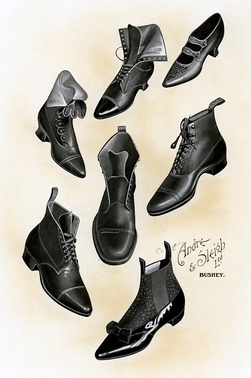 Zapatos, 1902-1903 de Andre and Sleigh