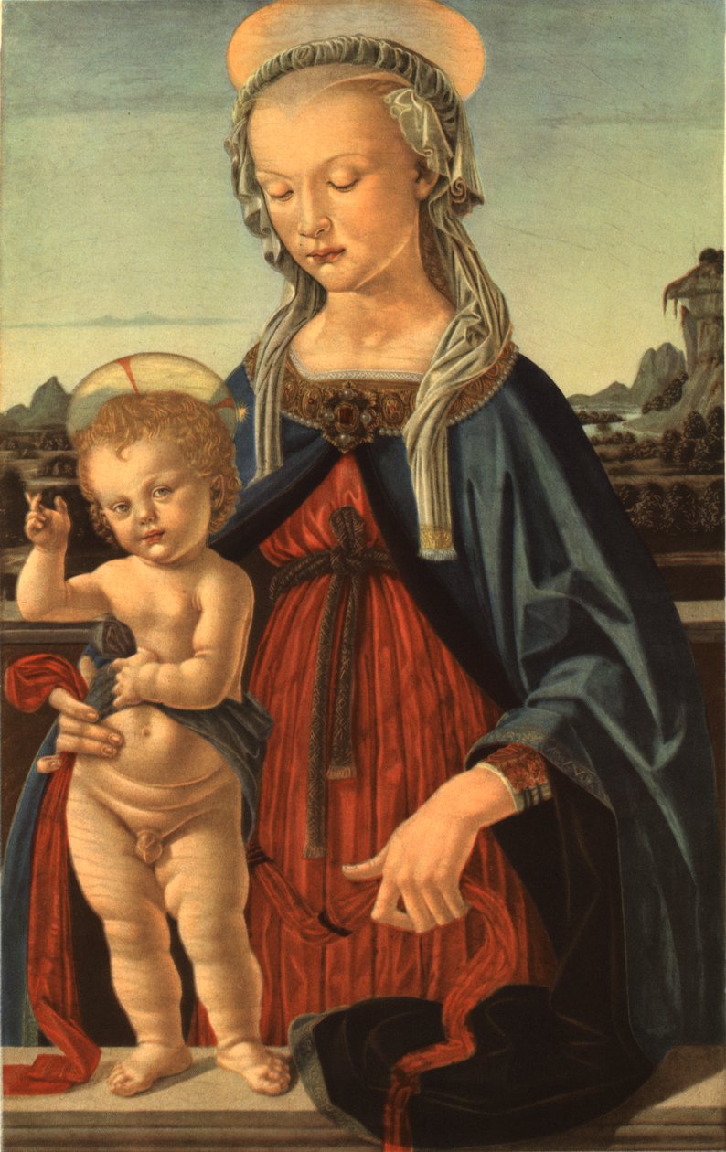 Madona de Andrea del Verrocchio