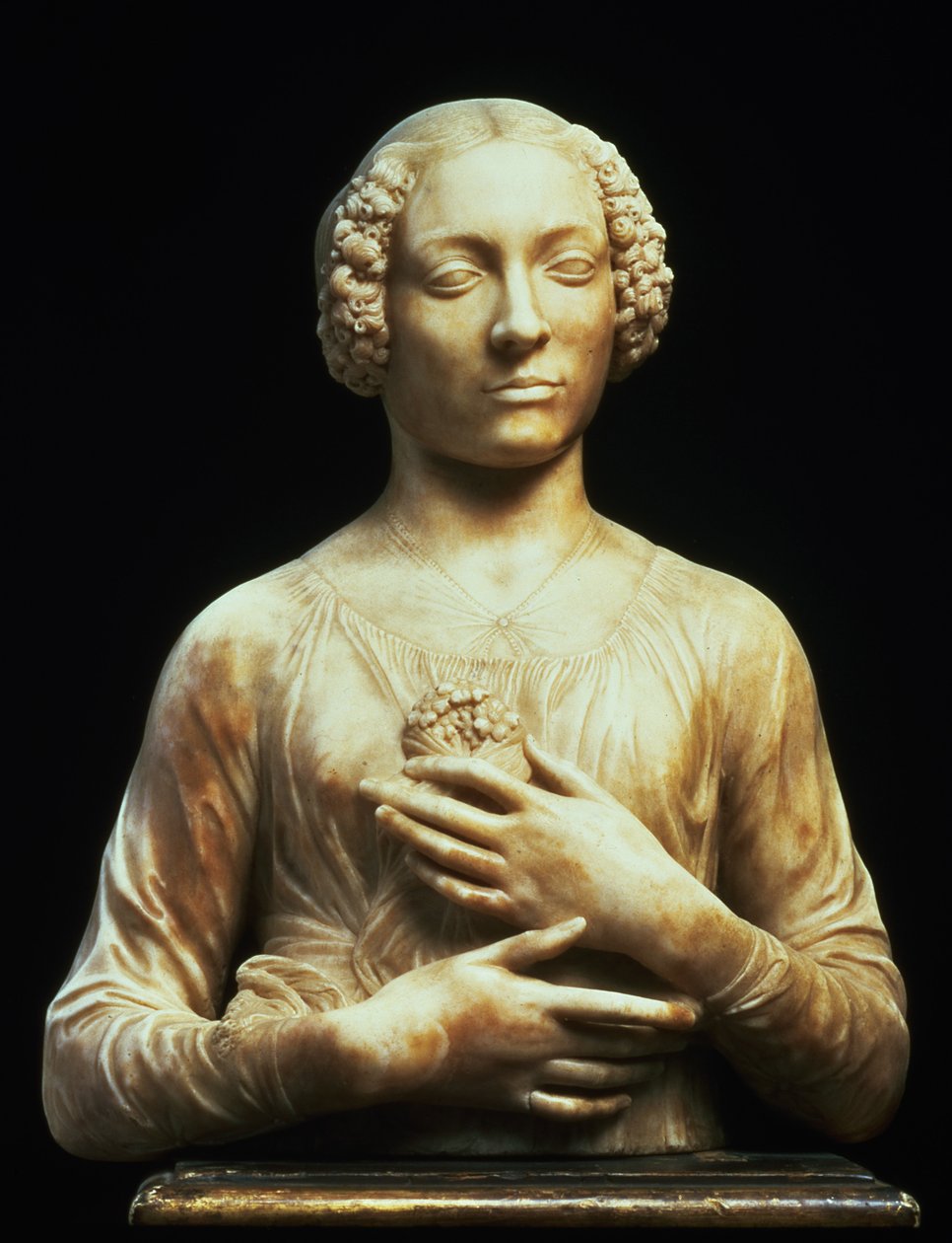 Mujer con un Ramo, c.1475-80 de Andrea del Verrocchio