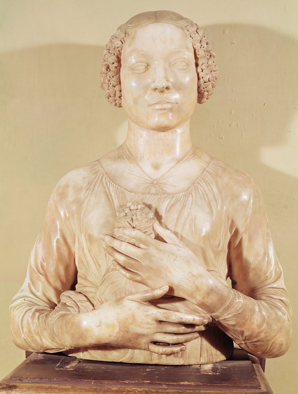 Mujer con un ramo, c.1475-80 de Andrea del Verrocchio