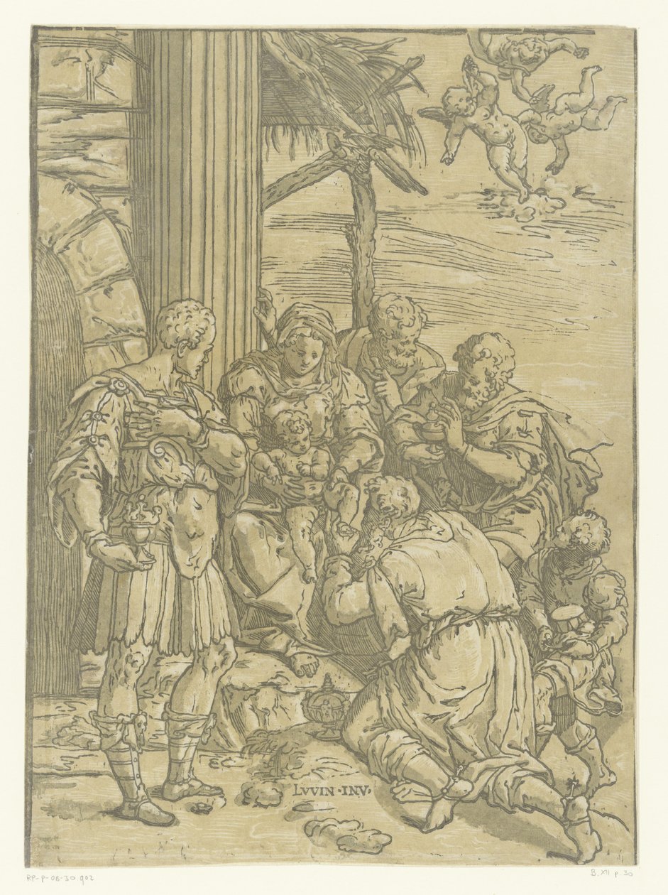 Adoración de los Reyes de Andrea Andreani