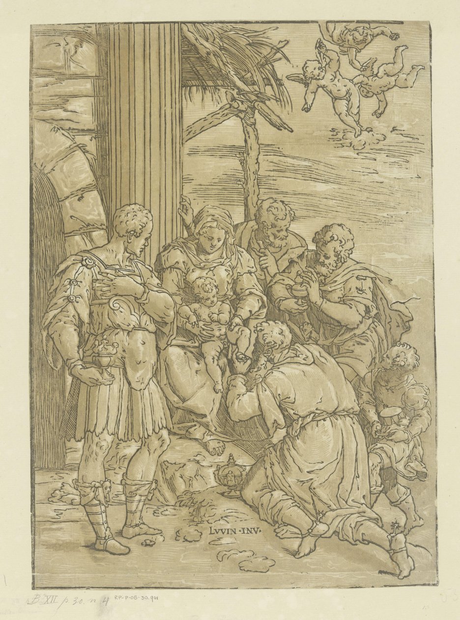 Adoración de los Reyes de Andrea Andreani