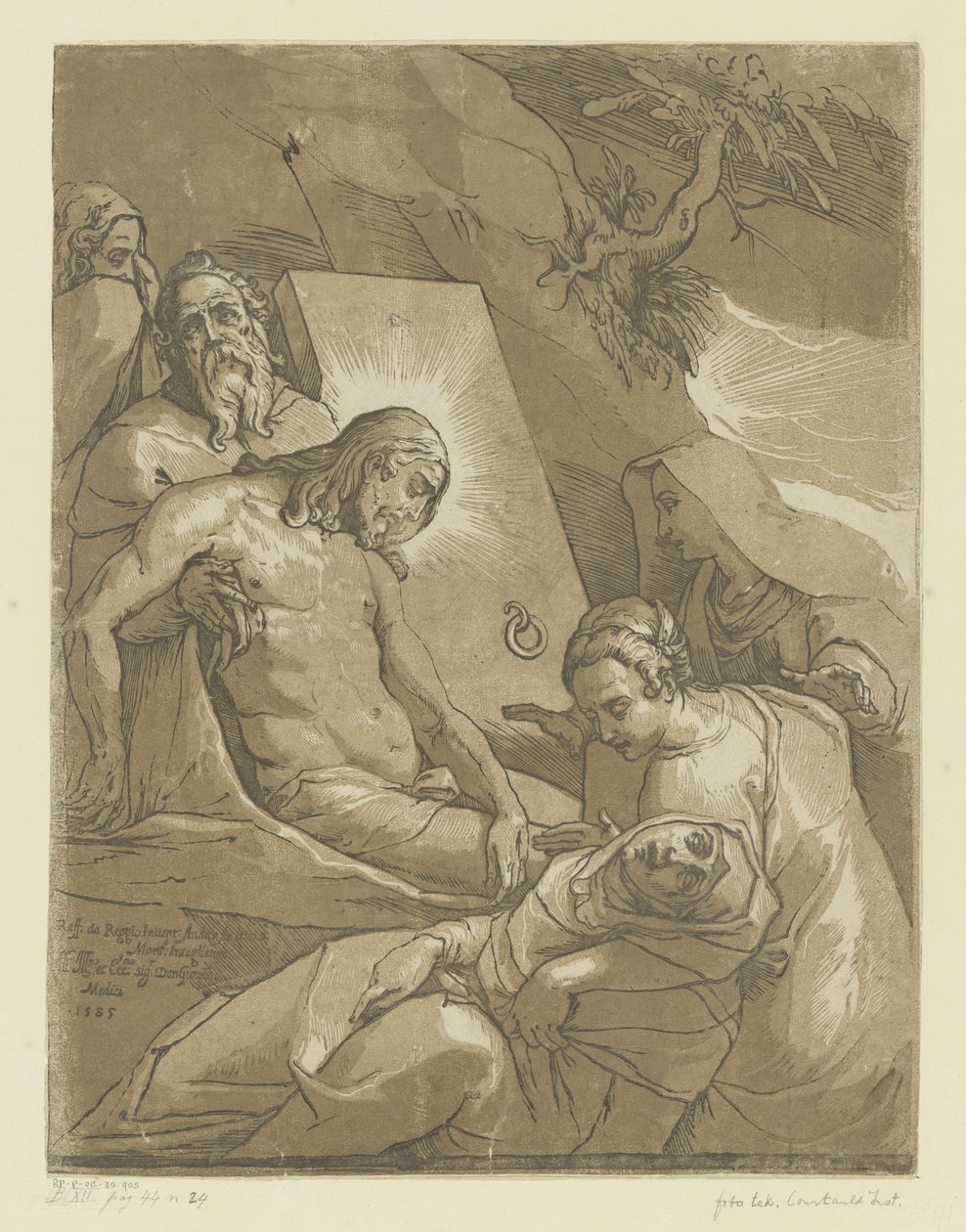 Entierro de Cristo de Andrea Andreani