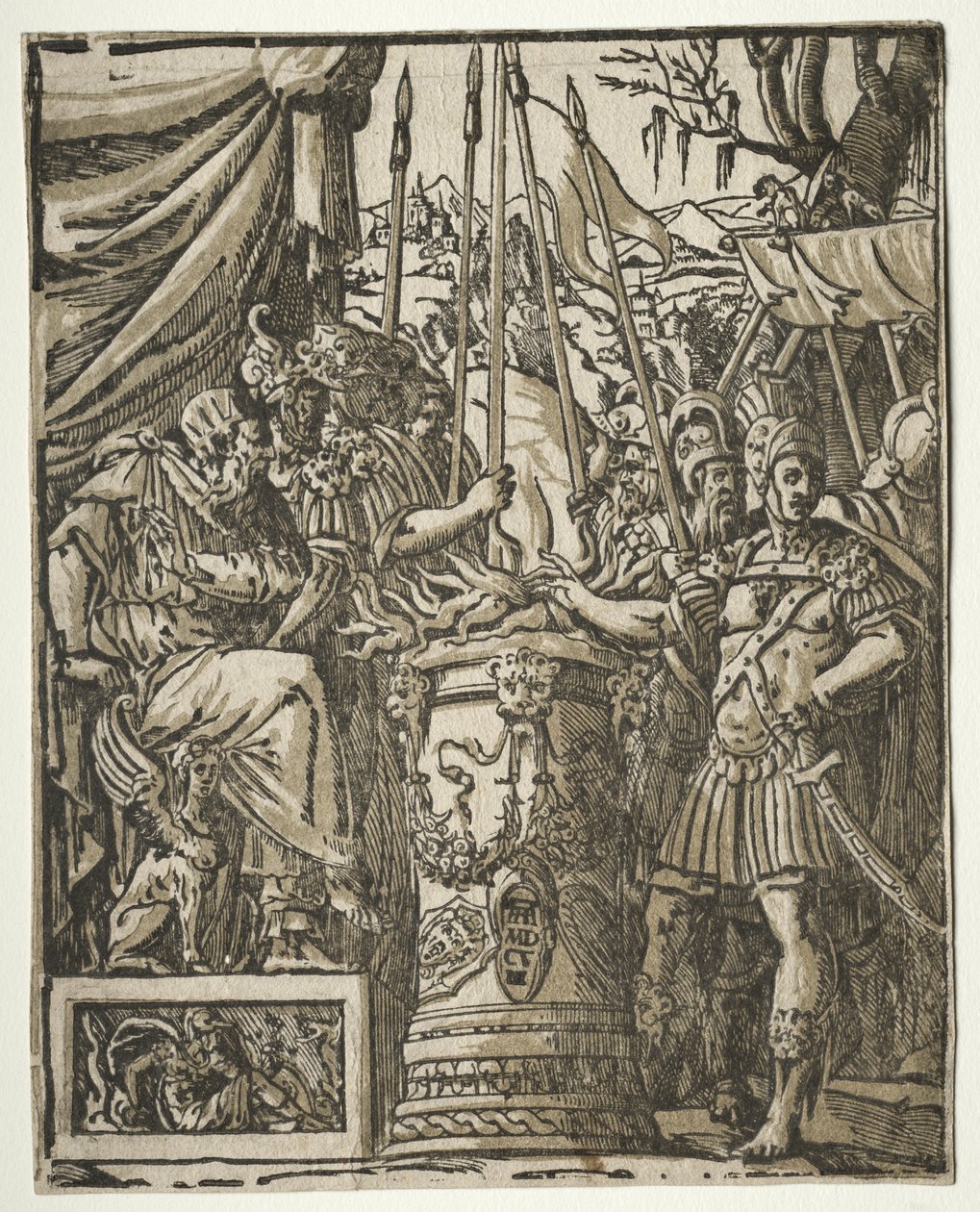 Mucio Escévola de Andrea Andreani