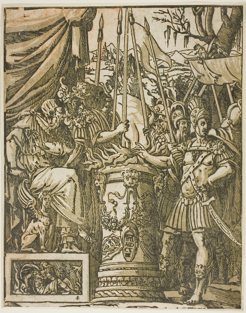 Mucius Scevola de Andrea Andreani