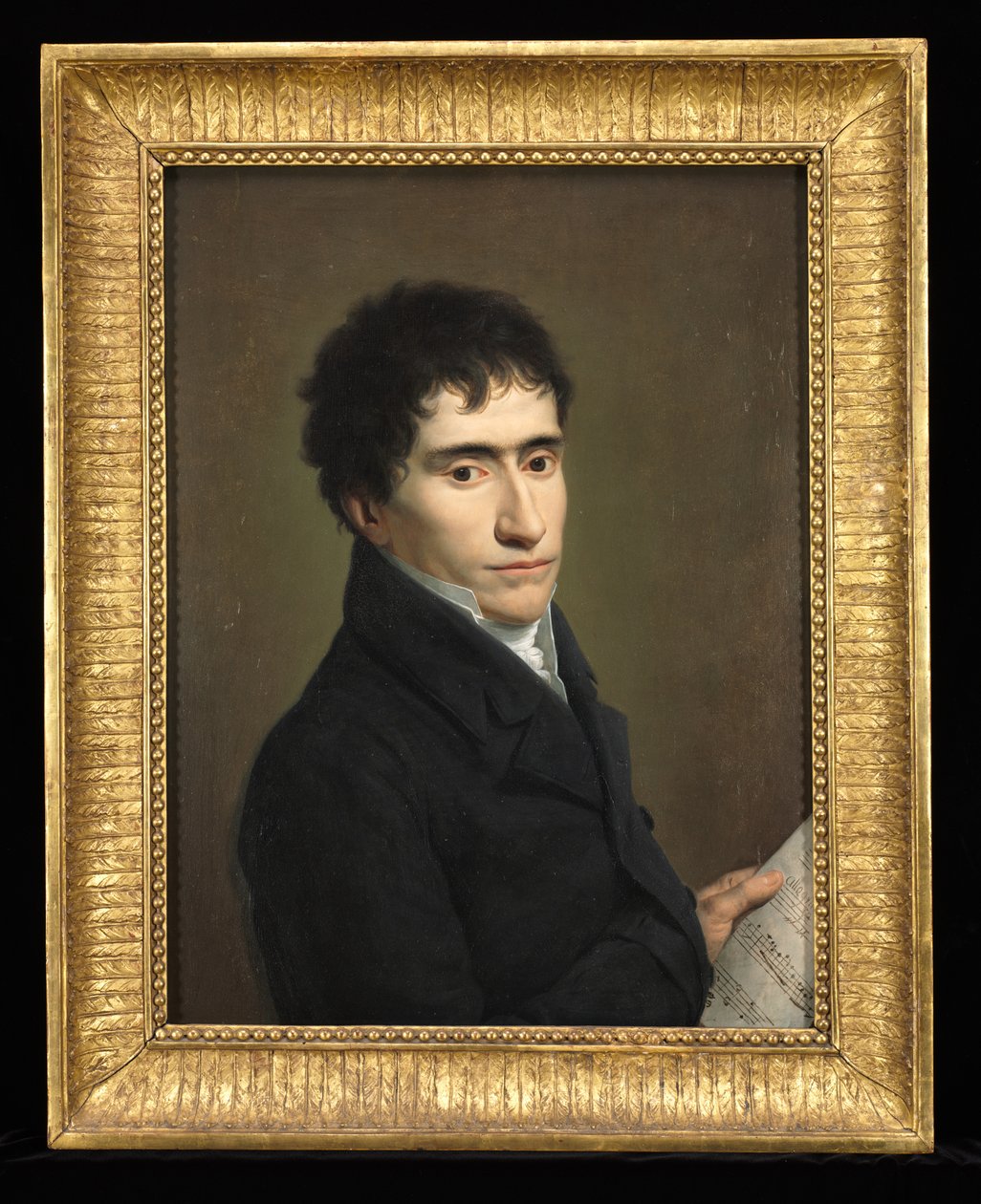 Retrato de un músico, c. 1800 de Andrea Appiani