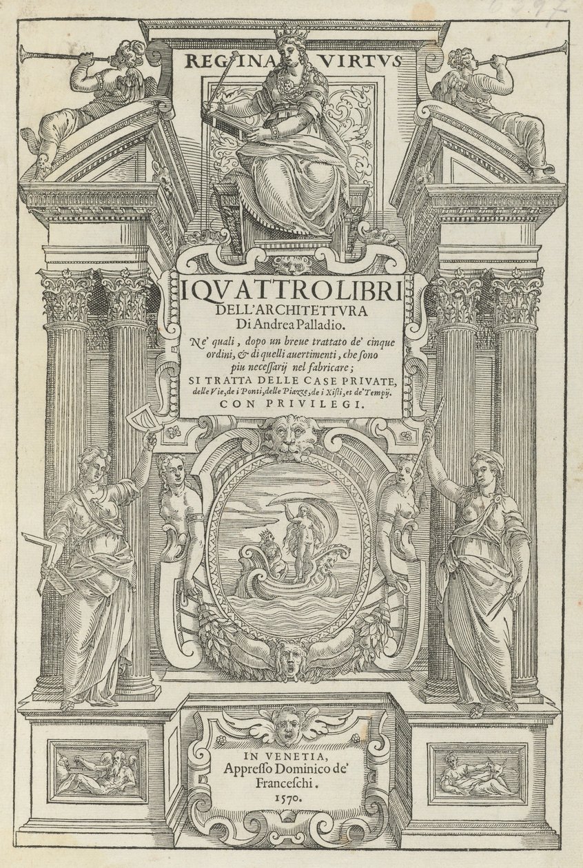 Los cuatro libros de arquitectura de Andrea Palladio