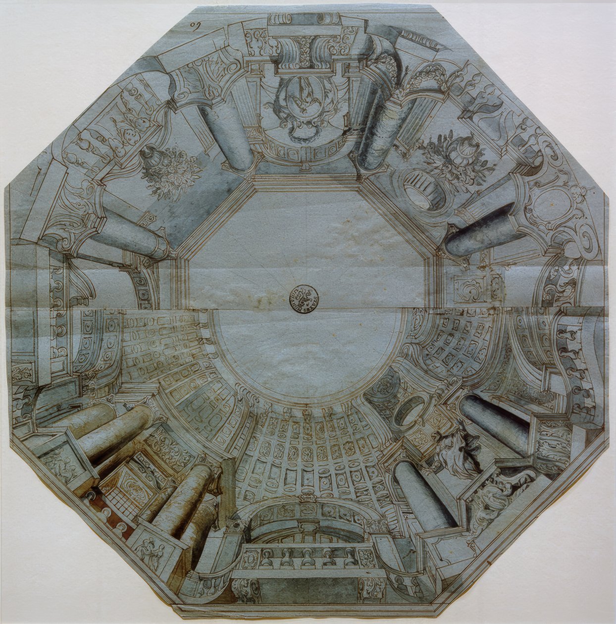 Diseño de techo de Andrea Pozzo