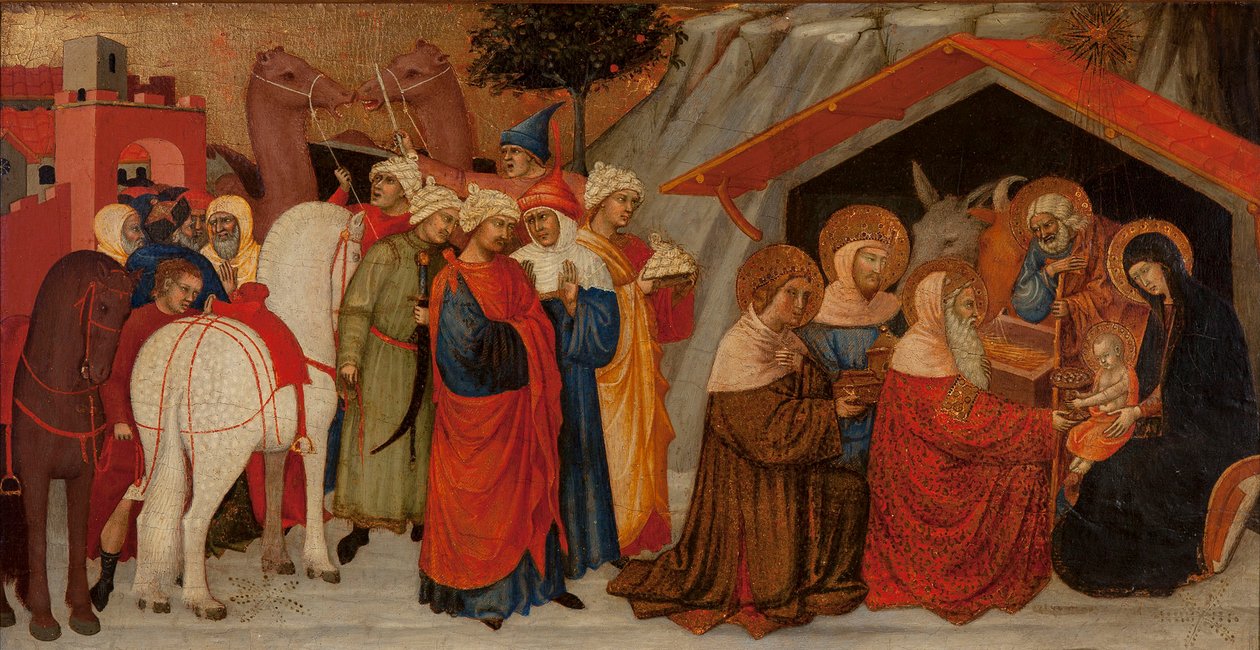 Adoración de los Reyes Magos de Andrea Vanni