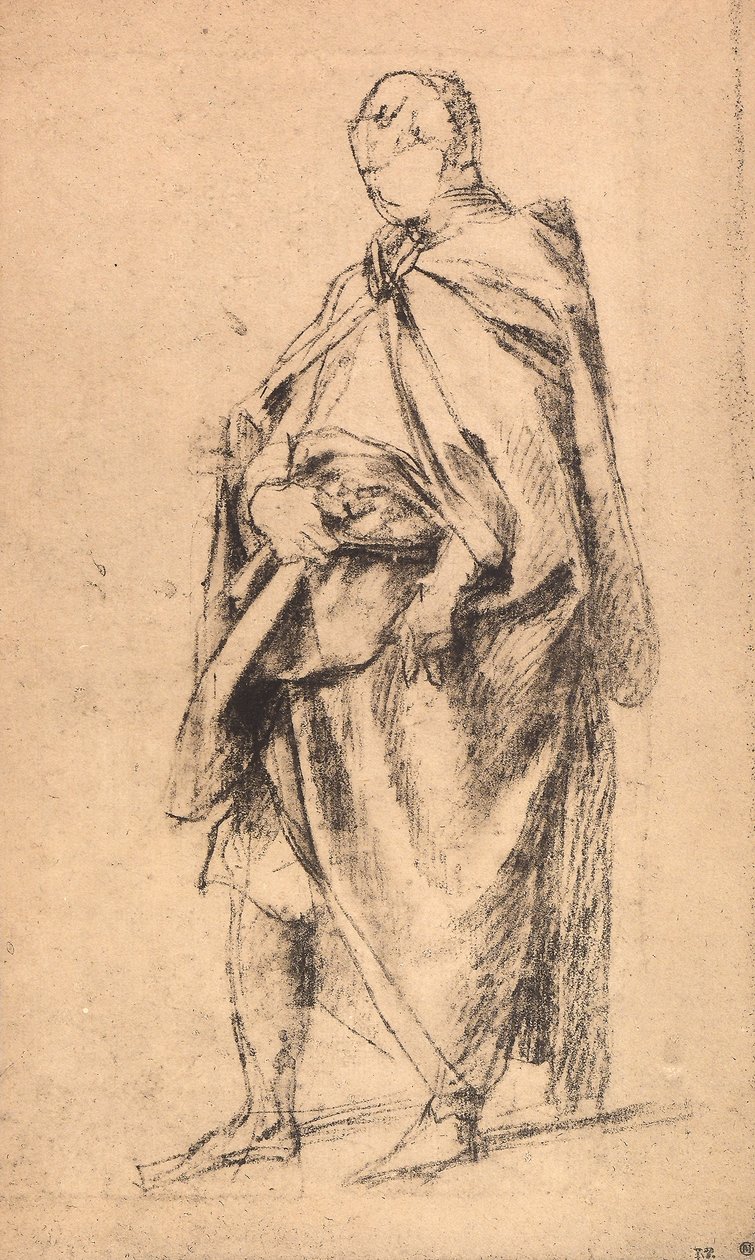 Estudio de una Figura Masculina de Andrea del Sarto