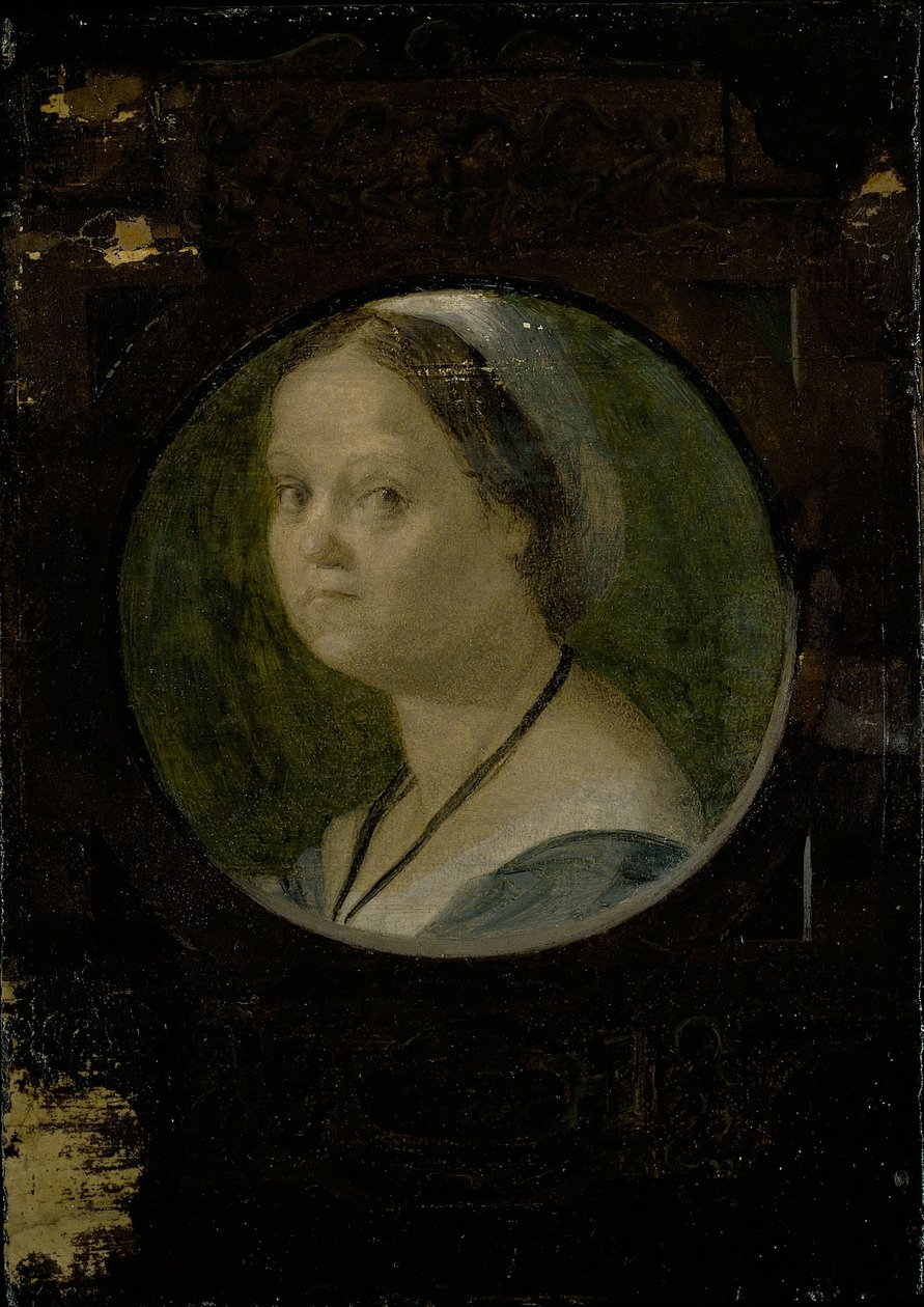 La esposa de Domenico da Gambassi de Andrea del Sarto