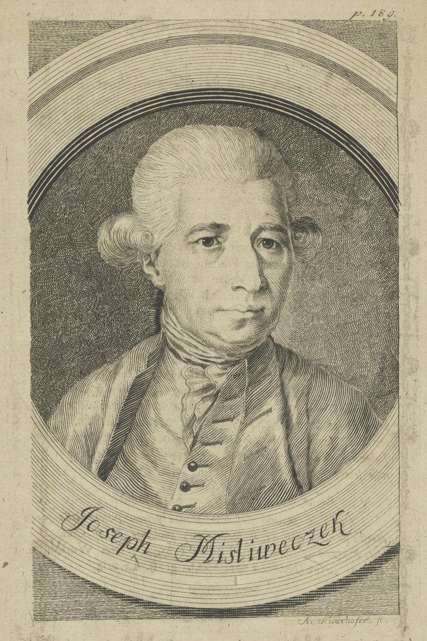 Josef Mysliveček de Andreas Niederhofer