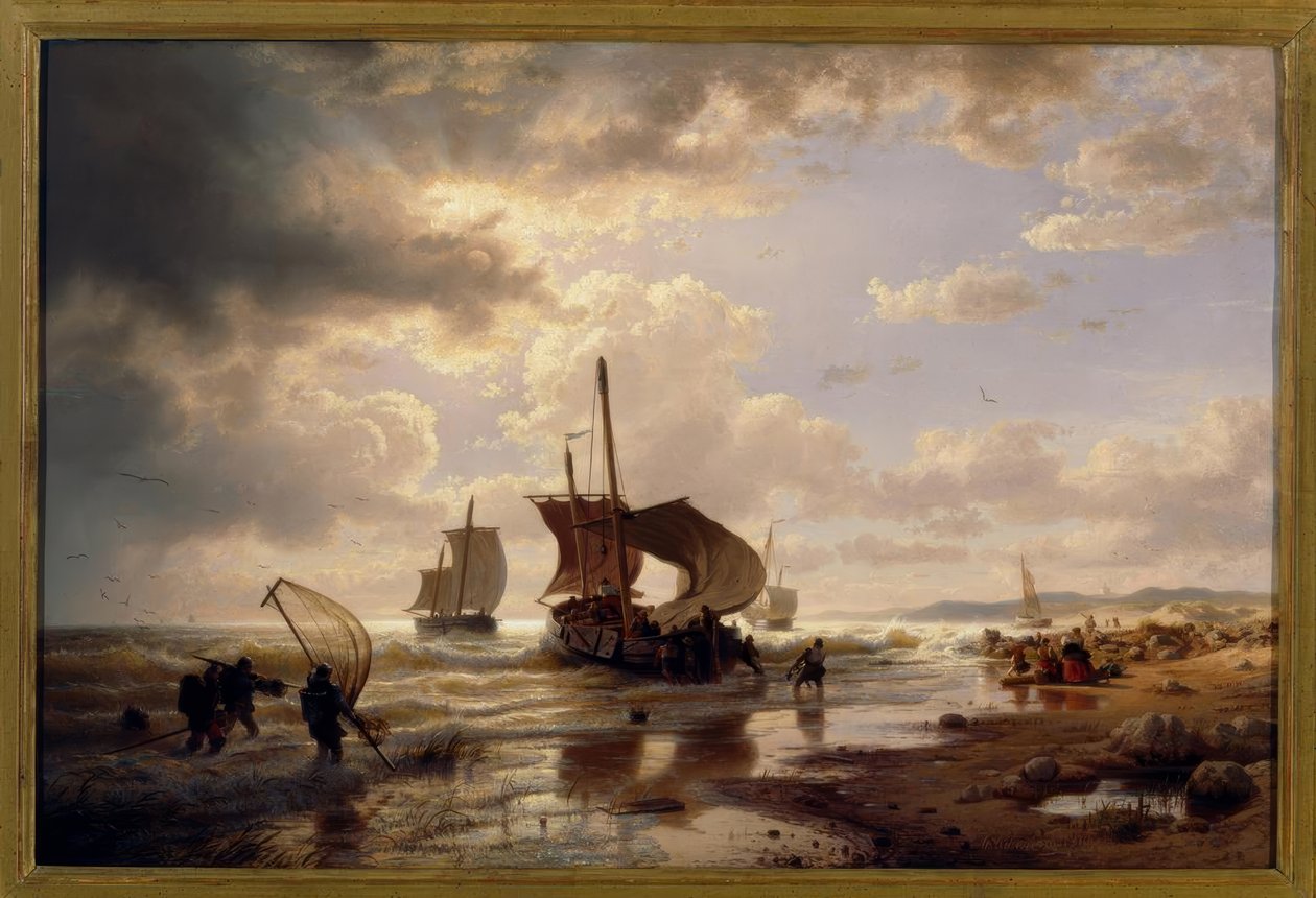 A.Achenbach, Clima despejado de Andreas Achenbach