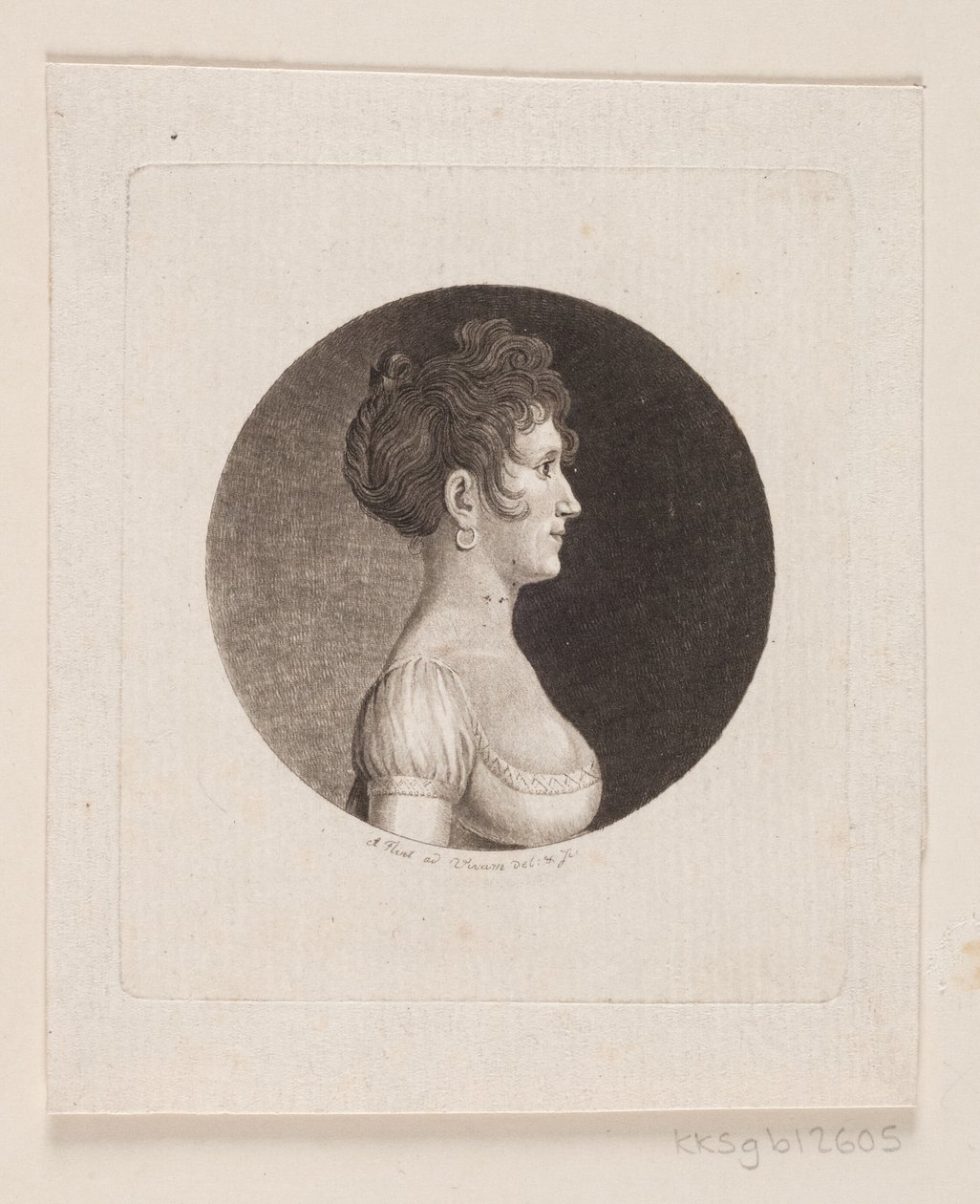 Retrato de mujer desconocida de Andreas Flint