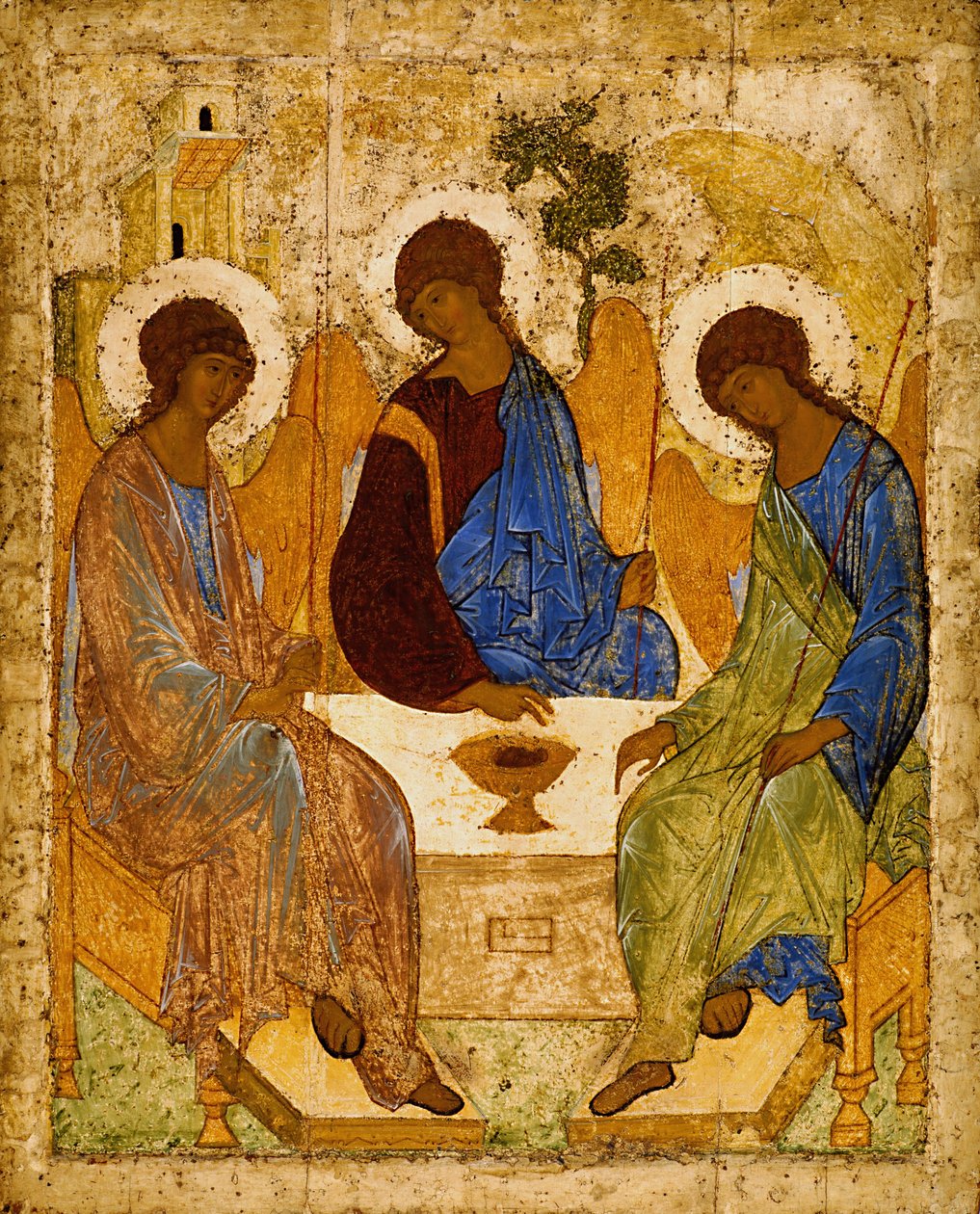 Santísima Trinidad (Troitsa) de Andrei Rublev