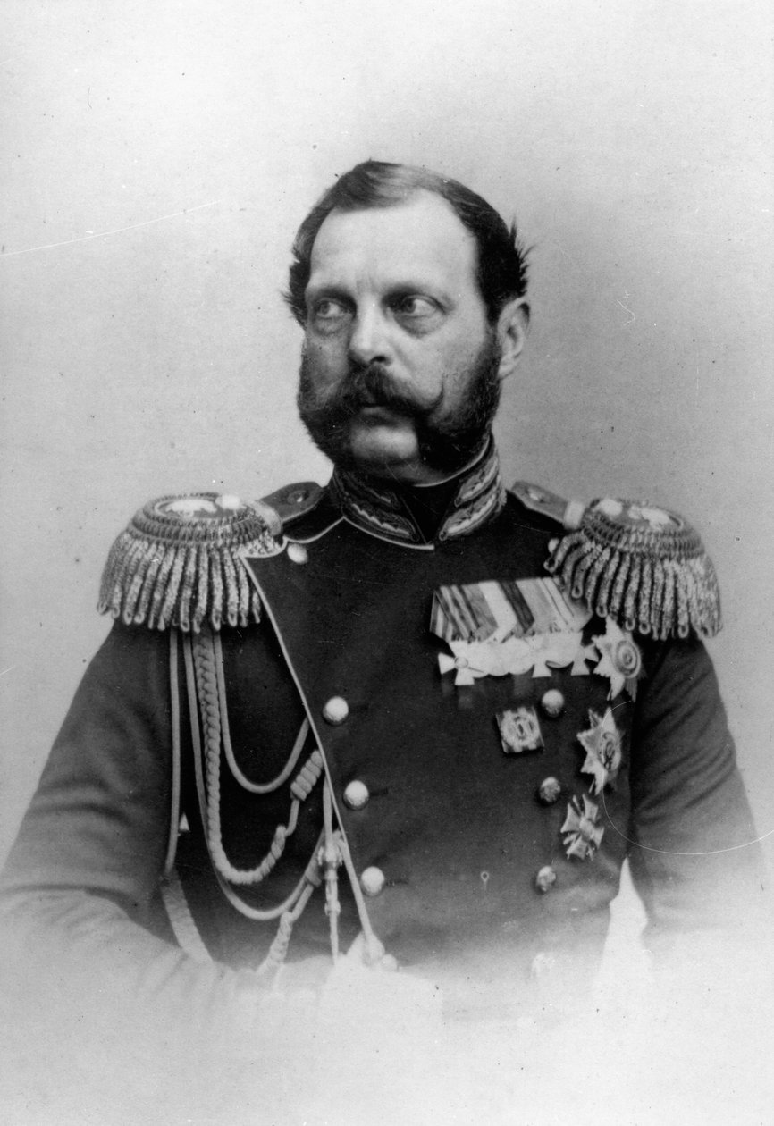Zar Alejandro II de Rusia, c1860s de Andrei Deniere