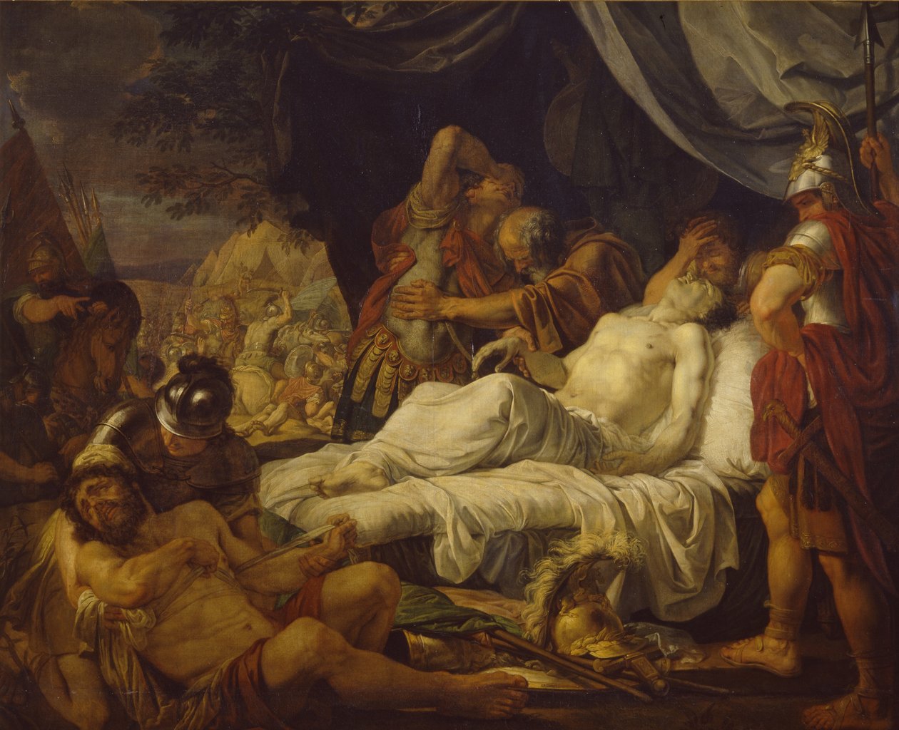 Muerte de Pelópidas, 1806 de Andrei Ivanovich Ivanov